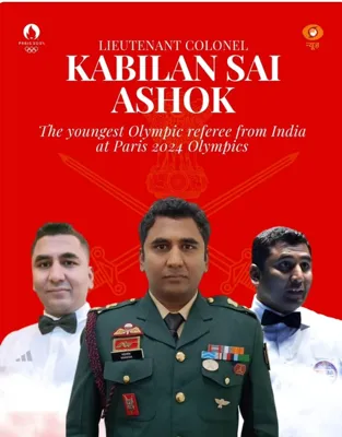 Lt Col Kabilan Sai Ashok: Youngest Olympic Referee in Boxing from India