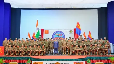 16th Edition of Joint Military Exercise 'Nomadic Elephant' Between India and Mongolia
