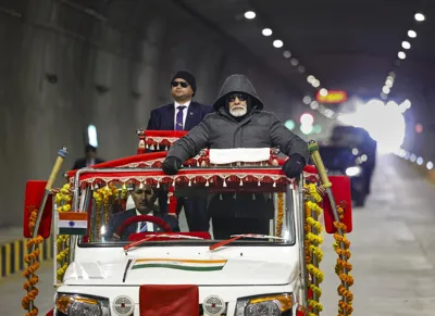 Prime Minister Narendra Modi Inaugurates Z-Morh Tunnel in Jammu and Kashmir