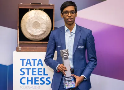 R Praggnanandhaa Triumphs at Tata Steel Masters Chess Tournament 2025