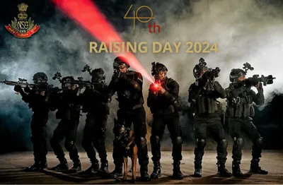 40th Raising Day of the National Security Guard (NSG)