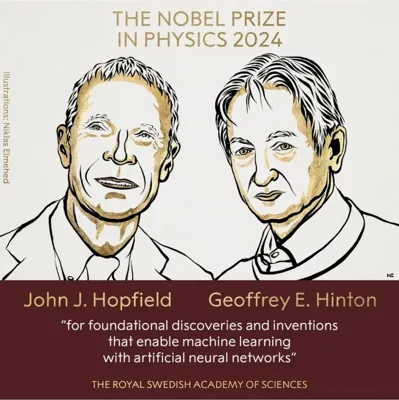 Nobel Prize in Physics 2024: John J. Hopfield and Geoffrey E. Hinton Honored for Advancements in Machine Learning