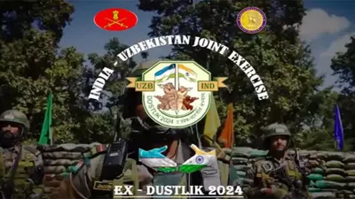 India-Uzbekistan Joint Military Exercise DUSTLIK 2024: Strengthening Bilateral Defense Ties