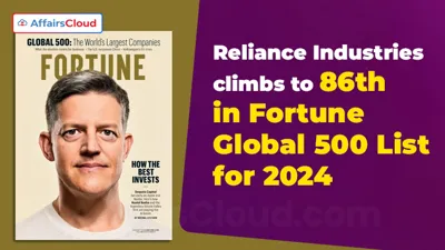 Reliance Industries Climbs to 86th Position in Fortune Global 500 List 2024