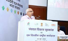 Panchayat Development Index will help in comparing Panchayats