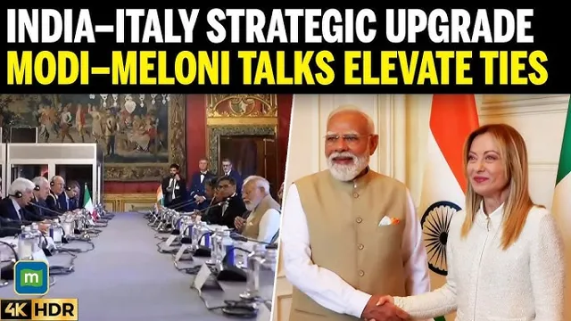 India and Italy Elevate Ties to Special Strategic Partnership