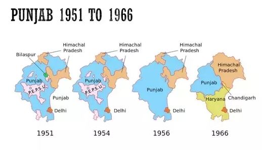 Issue of the shared capital between Punjab and Haryana