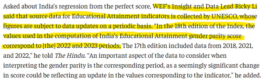 What is the gender gap in education?