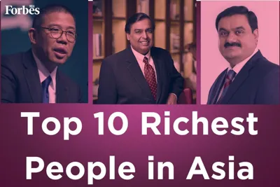 Top-10 Richest Asians in 2025