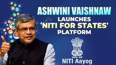 Union Minister Ashwini Vaishnaw to Inaugurate NITI For States Platform by NITI Aayog