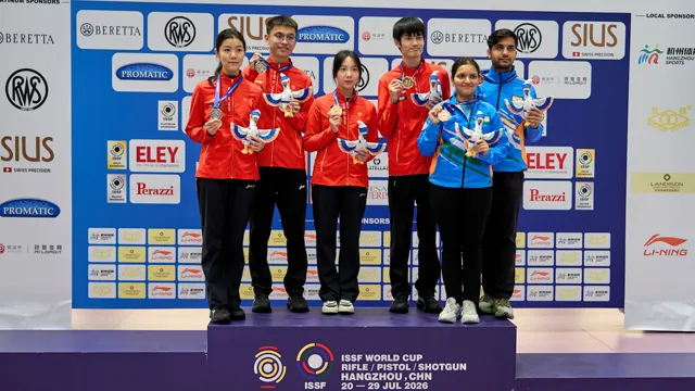India Wins Four Medals at ISSF World Cup 2026
