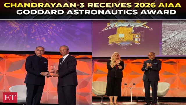 Chandrayaan-3 Honored with 2026 AIAA Goddard Astronautics Award