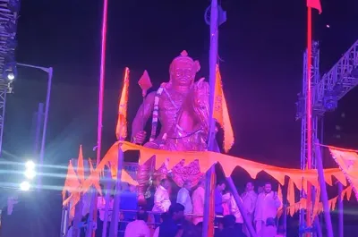 Unveiling of the 21-Feet Statue of Maharana Pratap in Hyderabad