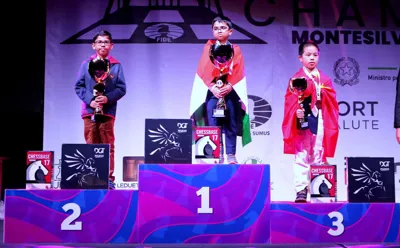 Divith Reddy Wins Under-8 World Cadets Chess Championship