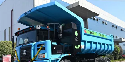 Sany India Launches the First Locally Manufactured Electric Dump Truck