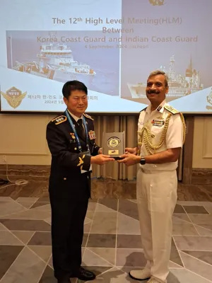Indian Coast Guard Participates in the 20th Heads of Asian Coast Guard Agencies Meeting (HACGAM) in Incheon, South Korea