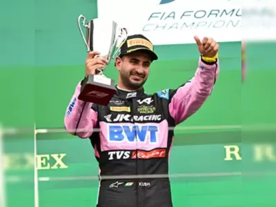 Kush Maini Makes History as First Indian to Win FIA F2 Constructors' Championship