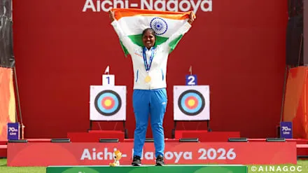 Indian Archer Kumkum Mohod Wins Gold at Asian Games 2026